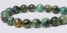 African Turquoise Gemstone Beads - 6mm Round