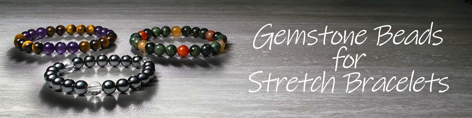 Stone Beads for Stretch Bracelets