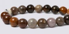 Petrified Agate Gemstone Beads - 6mm Round #2