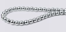 Silver Magnetic Beads - 3mm Round