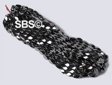 High Power Magnetic Hematite 6x12 4-sided Swirl/Twist Beads (10 strands) AAA Grade