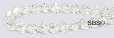 Chinese Crystal Beads 4mm Bicone - Crystal