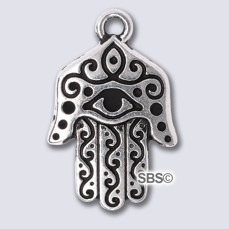 TierraCast Hamsa Pendant | (Made in USA)