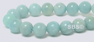 Amazonite Gemstone Beads - 6mm Round