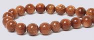 Goldstone Gemstone Beads - 6mm Round
