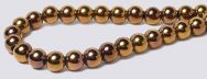 Copper Magnetic Beads - 4mm Round