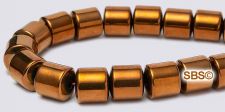 Copper Magnetic Beads - 6mm x 6mm Drum