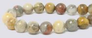 Crazy Lace Agate Gemstone Beads - 6mm Round