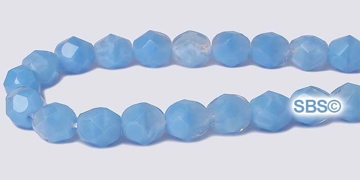 blue coral beads