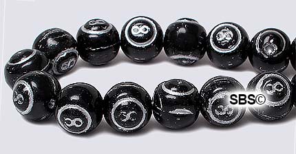 Czech Glass Beads - 8 Balls