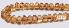 Czech 6mm Nugget Beads - Crystal / Picasso