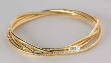 French Wire - Gold MEDIUM 0.9mm (14 inches)