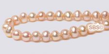 Fresh Water Pearl 4 to 4.5mm Potato - Pink