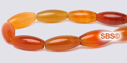 Gemstone Beads - Rice Beads