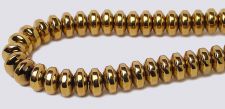 Gold Magnetic Beads - 5mm Rondel