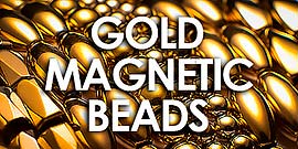 Gold Magnetic Beads
