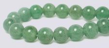 Green Aventurine Gemstone Beads - 6mm Round