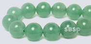 Green Aventurine Gemstone Beads - 8mm Round