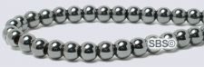 Hematite Beads 4mm Round (non-magnetic)