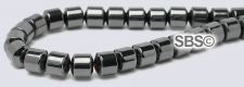 Hematite Beads 4x4 Drum (non-magnetic)