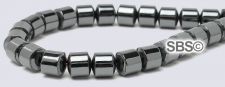 Hematite Beads 5x5 Drum (non-magnetic)
