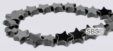 Hematite Beads 6mm Star (non-magnetic)