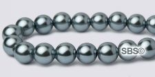 High Power Pearl Magnetic Hematite Beads 6mm - Indian Sapphire