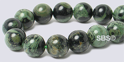 Kambaba Jasper Gemstone Beads