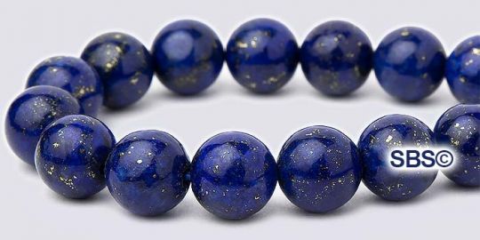Lapis Lazuli Beads - 8mm Round AA Grade 
