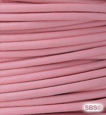 Leather Round Cord (2mm) "Light Pink"