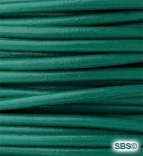 Leather Round Cord (2mm) "Sea Green"