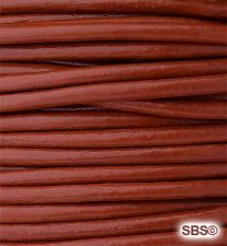 Leather Round Cord (2mm) "Terra Cotta"