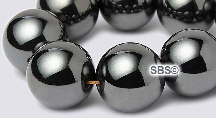 50 - 6x6mm Barrel-Shaped Magnetic Hematite Beads-13790106