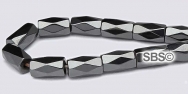 Magnetic Beads Hematite 5x8 faceted AAA Grade