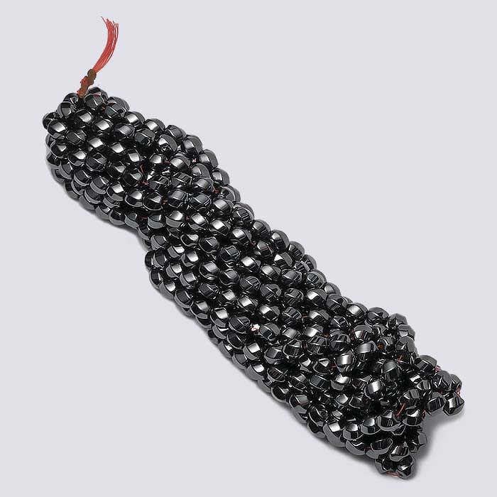 Magnetic Hematite 4mm Beads (10 strands) AAA Grade