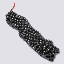 Magnetic Hematite 8mm 6-sided Twist Beads (10 strands) AAA Grade