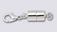 7mm Magnetic Clasp Converter (1 set) Silver Plate