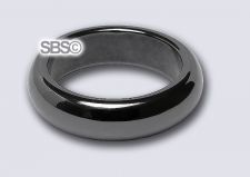 Magnetic Hematite 6mm Ring (size #11)