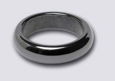 Magnetic Hematite 6mm Ring (size #9)