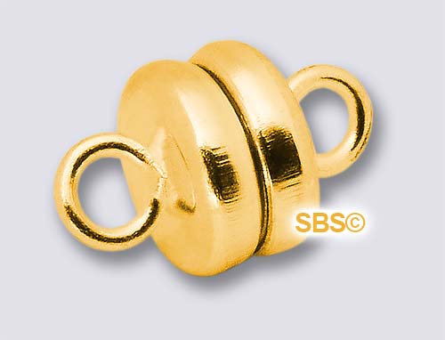 Magnetic Clasp MINI 6mm Gold Plate