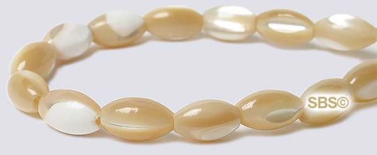 natural mother of pearl beads