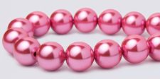 Pearl Magnetic Hematite Beads 8mm - Rose