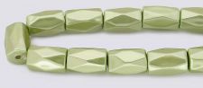 High Power Pearl Magnetic Hematite Beads 5x8 faceted-Olive