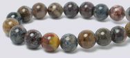 Pietersite Gemstone Beads - 6mm Round