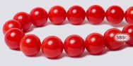 Coral Beads (Heat Treated) 7mm