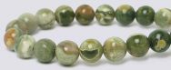 Rhyolite Gemstone Beads - 6mm Round