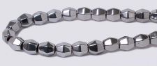 Silver Magnetic Beads - 4x4 Diamond