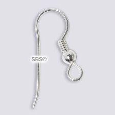 French Ear Wires - Silver Plated (72 pair)