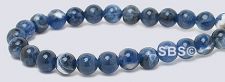 Sodalite Gemstone Beads - 4mm Round