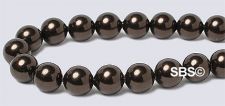 Swarovski 5810 - 6mm Deep Brown (10 beads)